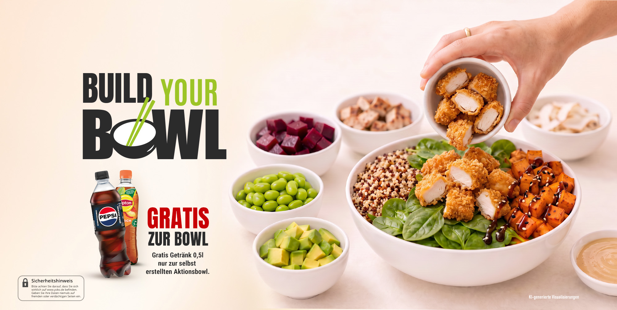 Build your Bowl Yoko Sushi Aktion 2026