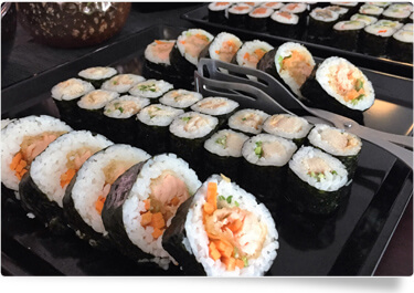 Yoko Sushi Fisch und ohne Fisch
