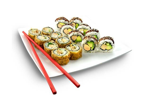 Crunchy Roll Sushi Teller