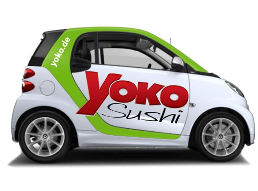 Sushi-Liefer-Mobil Yoko Smart